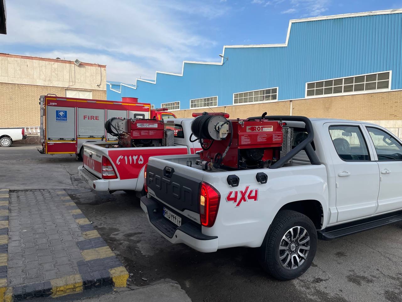 Rotfire دیزلی دو سیلندر (D30-17) فشار قوی